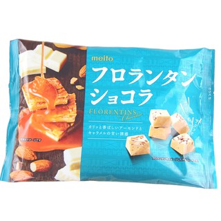 meito florentins Matcha Caramel 130g.เมโตะ ฟลอเรนทินส์ ช็อกโกแลตถั่ว130กรัม