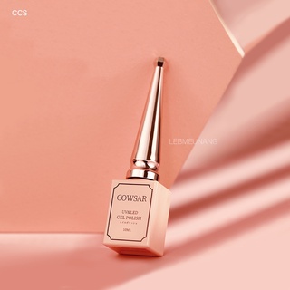 สีเจลทาเล็บ COWSAR 10 ml. (CCS) ขาว ดำ นู้ด