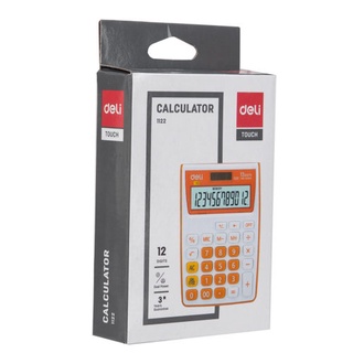 Deli รุ่น 1122 calculator เครื่องคิดเลขตั้งโต๊ะ 12 หลัก เครื่องใช้สำนักงาน เครื่องเขียน