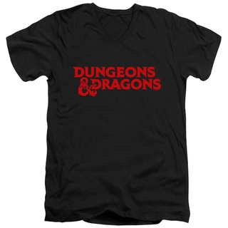 [S-5XL] ลดกระหน่ํา เสื้อยืดคลาสสิก พิมพ์ลายโลโก้ Dungeons And Dragons สําหรับผู้ใหญ่ EKceii94BGmjmo86