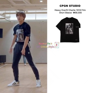 Nct HAECHAN~ เสื้อยืดลําลอง แขนสั้น พิมพ์ลาย CPGN STUDIO Charles สไตล์เกาหลี