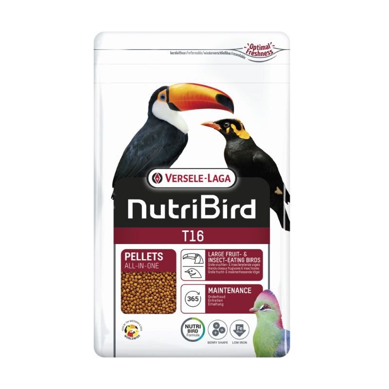 อาหารนกขุนทอง NutriBird T16 700g.