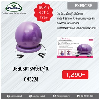 บอลบริหารพร้อมฐาน GM3228