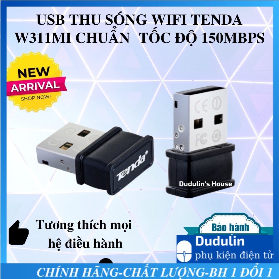 USB WIFI RECEIVER TENDA W311MI ความเร็วมาตรฐาน 150MBPS