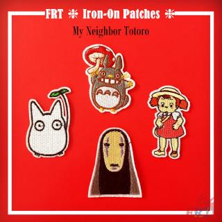 ☸ Movie：My Neighbor Totoro Patch ☸ 1Pc Diy Sew On Iron On Badges Patches （Totoro - Series 03）