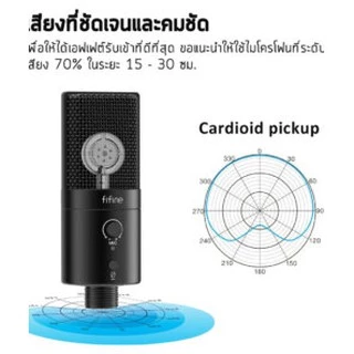 FIFINE K683 USB/USB-C MICROPHONE รับประกันศูนย์