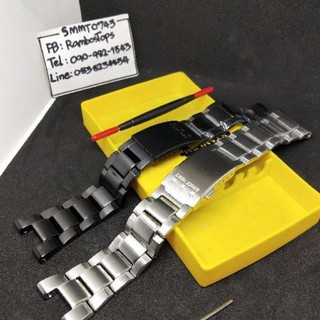 สายสแตนเลส สำหรับ G-SHOCK รุ่นGTS210D / S100D / S110D / W300 / W110