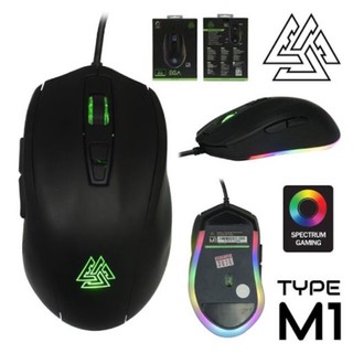 เมาส์มาโคร TYPE M1 RGB Chroma Gaming Mouse เม้า EGA