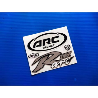 สติกเกอร์ติดหมวกกันน็อค ARC RITZ Helme ARC RITZ