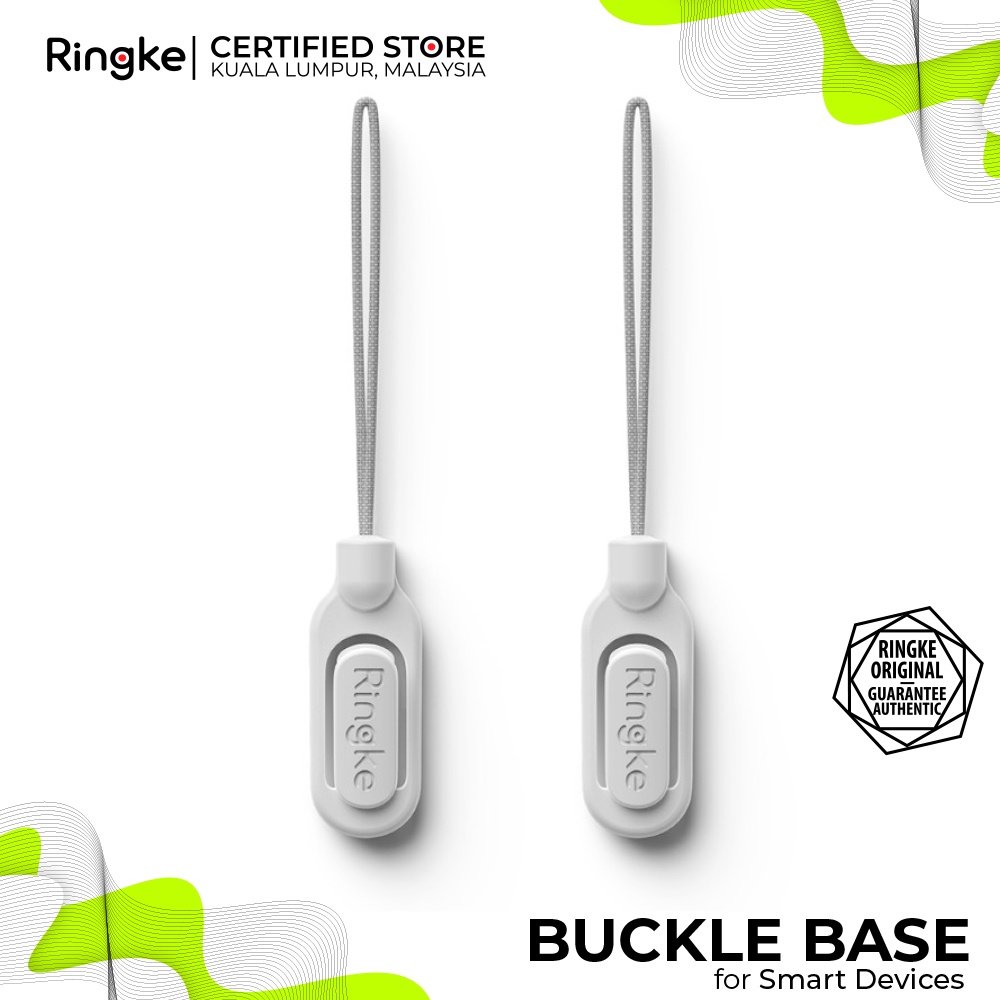 RINGKE BUCKLE BASE (6-Pack) สําหรับ Ringke Hand Strap สายคล้องไหล่ Lanyard Strap Constructed Long Lasting Durability