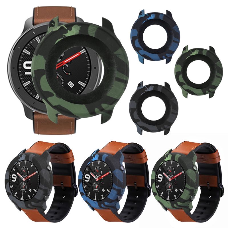 สําหรับ Huami AMAZFIT GTR 3/3Pro / GTR 2/2E/2eSIM / GTR 47 มม.นุ่มคลุมทั้งหมดกรณีกรอบซิลิโคนป้องกันกรณี