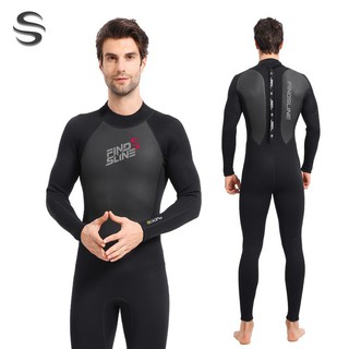 Slinx wetsuit fullbody men thermal flex neoprene 2/3mm กันแดด กันหนาว พร้อมส่ง (ชุดเว็ทสูทดำน้ำ)