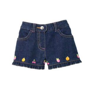 พร้อมส่ง Gymboree Fruit Denim Short ไซส์ 6-12mos,18-24mos[สินค้านำเข้า]