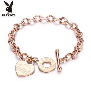 PLAYBOY 967 สร้อยข้อมือ เครื่องประดับแฟชั่น สวยงาม สําหรับผู้หญิง