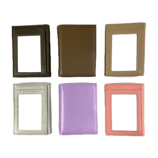 โปรโมชั่น : พร้อมส่ง กระเป๋าสตางค์หนังแท้ 2 พับ 0663
