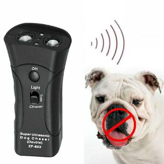 Pet Dog LED Light Ultrasonic Training Tools Dog with Double Channel Enhanced Excitation Drive Dogs