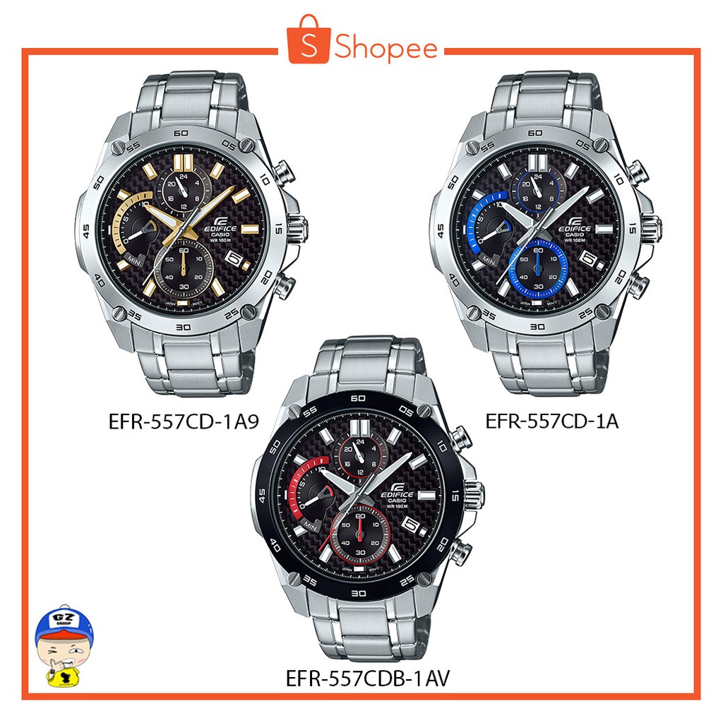 นาฬิกา CASIO EIDIFICE รุ่น EFR-557CD/CDB