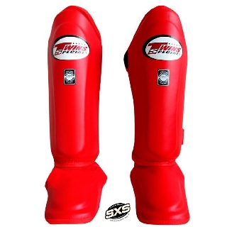 TWINS SPECIAL SHINGUARDS SGL 3 RED