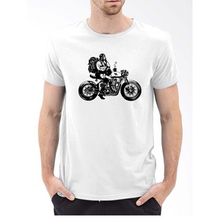 เสื้อยืดคาเฟ่เรเซอร์ cafe racer