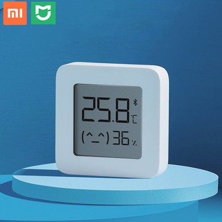 Xiaomi Mijia เครื่องวัดอุณหภูมิความชื้นหน้าจอ Lcd