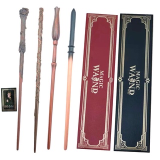 ไม้กายสิทธิ์แกะสลัก Harry Potter Magic Wand Hermin Wand Dumbledore พร้อมตั๋ว และนาฬิกาข้อมือ