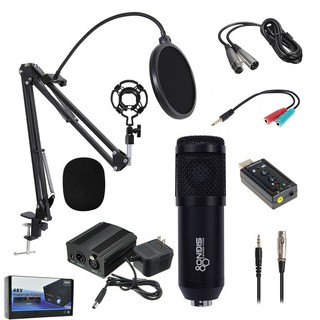 SIGNO MP-701 ไมโครโฟน Condenser Microphone Sound Recording เสียงดี สีดำ