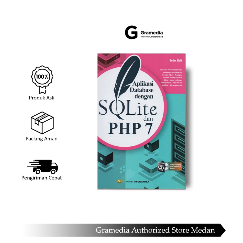 Gramedia Medan - ข้อมูลการประดิษฐ์ด้วย SQLITE และ PHP 7