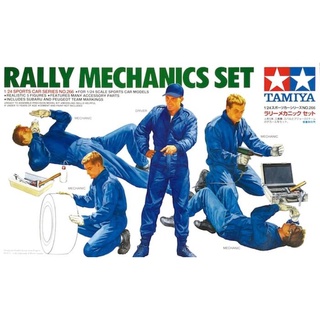 โมเดลประกอบ ช่างเครื่องทามิย่า Rally Mechanics Set 1/24