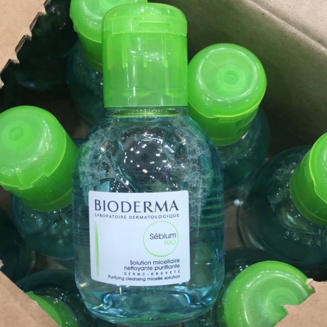 Bioderma Sebium H2O Solution Micellaire ( สีเขียว) 100ml