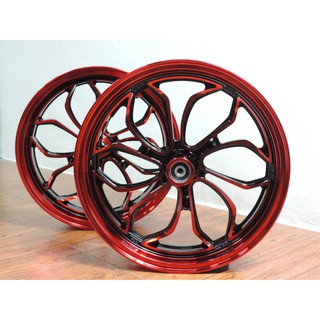 ล้อแม็ก(Racing HL) N MAX(2020)ขอบ-13  สีแดง รหัสสินค้า 043564