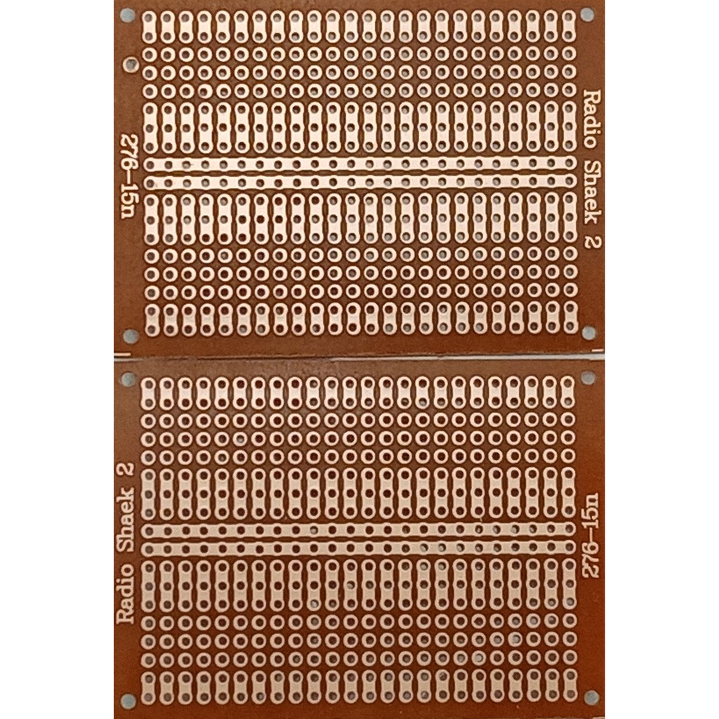 3 ชิ้น Diy บอร์ด Pcb ต้นแบบบอร์ด PCB Universal การทดลอง Matrix แผงวงจรสองหลุมสามรูเชื่อมต่อรูเดียว 5x7 ซม.
