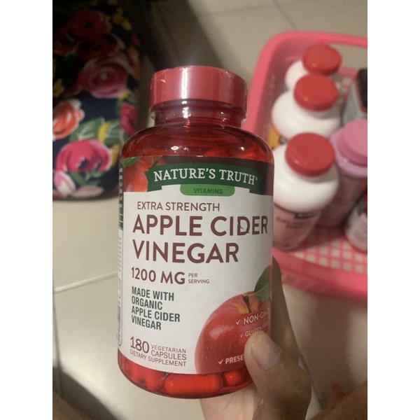 Apple cider vinegar 180เม็ด