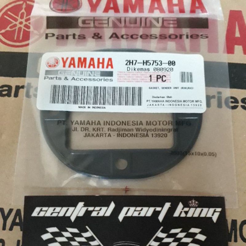 GASKET OR RUBBER GASKET สําหรับ TANK FLOAT RX KING, RXS, YT115, ของแท้ YAMAHA YGP 2H7-H5753-00
