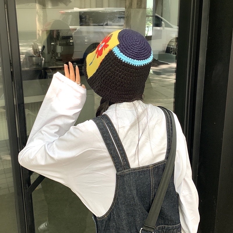 🍙 หมวก หมวกบักเก็ตเกาหลี พร้อมส่ง2สี 🍙 - รูปที่ 2