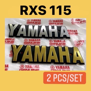 โลโก้ถังน้ํามันเชื้อเพลิง ลายนูน รูปโลโก้สัญลักษณ์ 3D สําหรับ Yamaha RXS TANK 2 ชิ้น ต่อชุด (OET) // RXS115 RXS 115