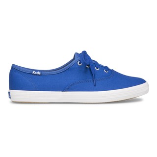 Keds รุ่น Champion Seasonal Solid รองเท้าผ้าใบ ผู้หญิง สี BLUE - WF61522