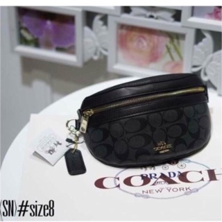 Coach เกรดพรีเมี่ยม ไซค์8” มี4สี กระเป๋าคาดอกคาดเอว ใช้ได้ทั้งชาย-หญิง