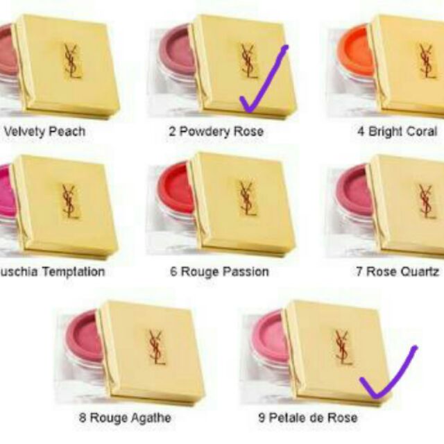 ysl cream blush