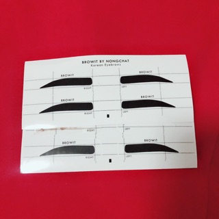 BROWIT BY NONGCHAT (Korean Eyebrows) ราคา 100 บาท