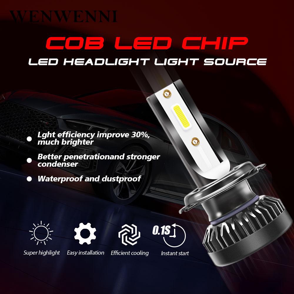 CSP Chips H11 LED Headlights 6500K Xenon White Extremely Bright G2 Bulbs Lamps