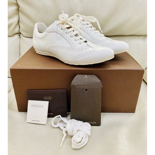 louis vuitton sneaker men white leather