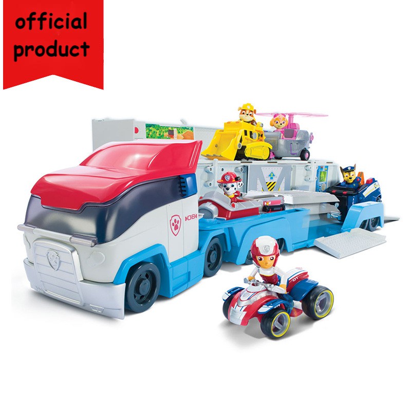 ฟิกเกอร์ Paw Patrol Dog Car ของเล่นสําหรับเด็ก