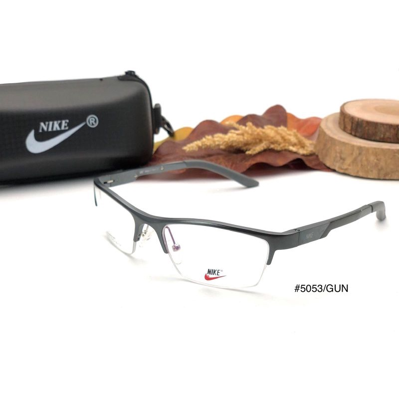 Nike 5053 Aluminium Half Frame Sport Glasses Frame