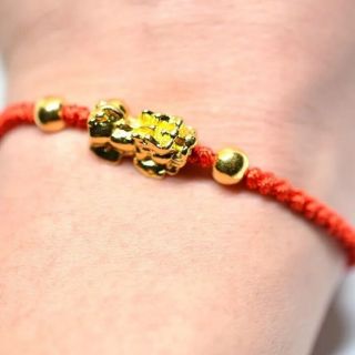 พร้อมส่ง!!!! 📿 ปี่เซี๊ยะ 📿 ด้ายแดง เสริมมงคล