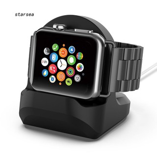 Stse_ขาตั้งชาร์จ กันลื่น แบบพกพา สําหรับ Apple Watch 1 2 3 4 Series