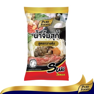 เพียวฟู้ดส์ น้ำจิ้มสุกี้กวางตุ้ง 1000กรัม น้ำจิ้มสุกี้ (Suki sauce) PureFoods