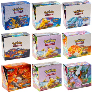 การ์ดเกมโปเกม่อน Sun &amp; Moon Lost Thunder TCG Evolutions ของเล่นสําหรับเด็ก 324 ชิ้น