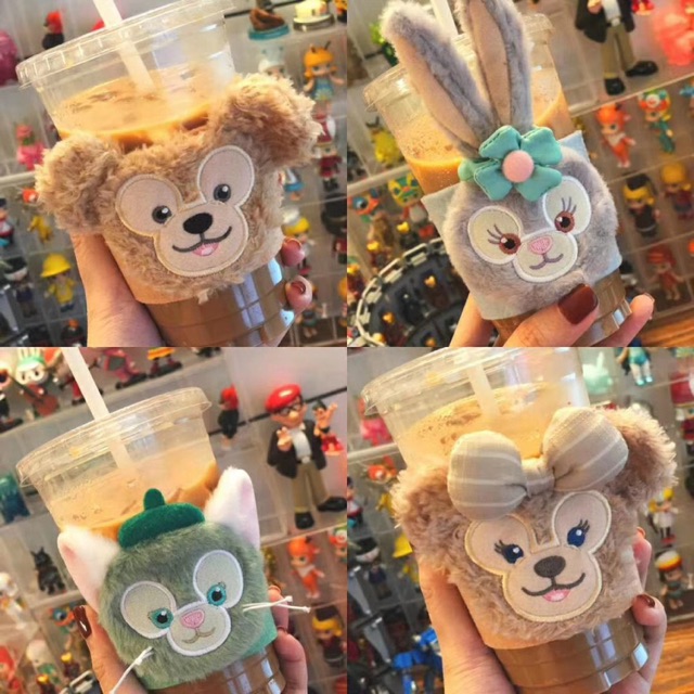(พร้อมส่ง ) ที่ครอบแก้ว Duffy Shellie may Stellalou Gelatoni Disney