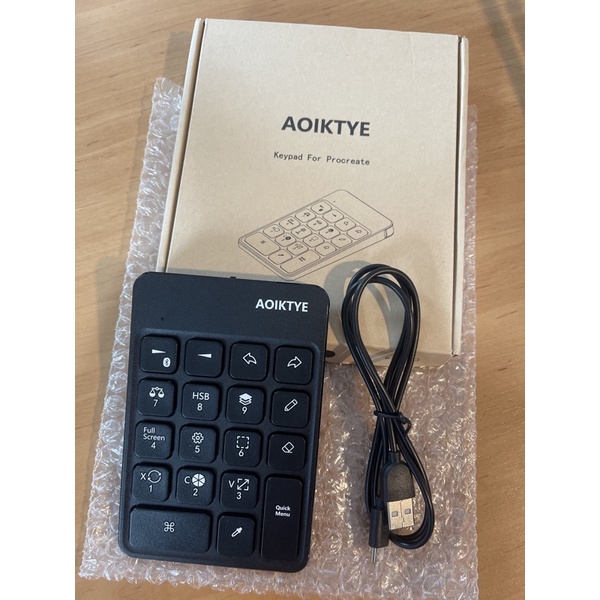 [มือ2] Keyboard for Procreate AOIKTYE  คียบอร์ด บลูทูธ ไร้สาย สภาพ 100% เหมือนของใหม่ พร้อมส่ง