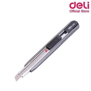 Deli 2036 Cutter คัตเตอร์ขนาดเล็ก คัตเตอร์เหล็ก (แพ็ค 1 ชิ้น) อุปกรณ์สำนักงาน อุปกรณ์ตัด คัตเตอร์อะเนกประสงค์ คัตเตอร์